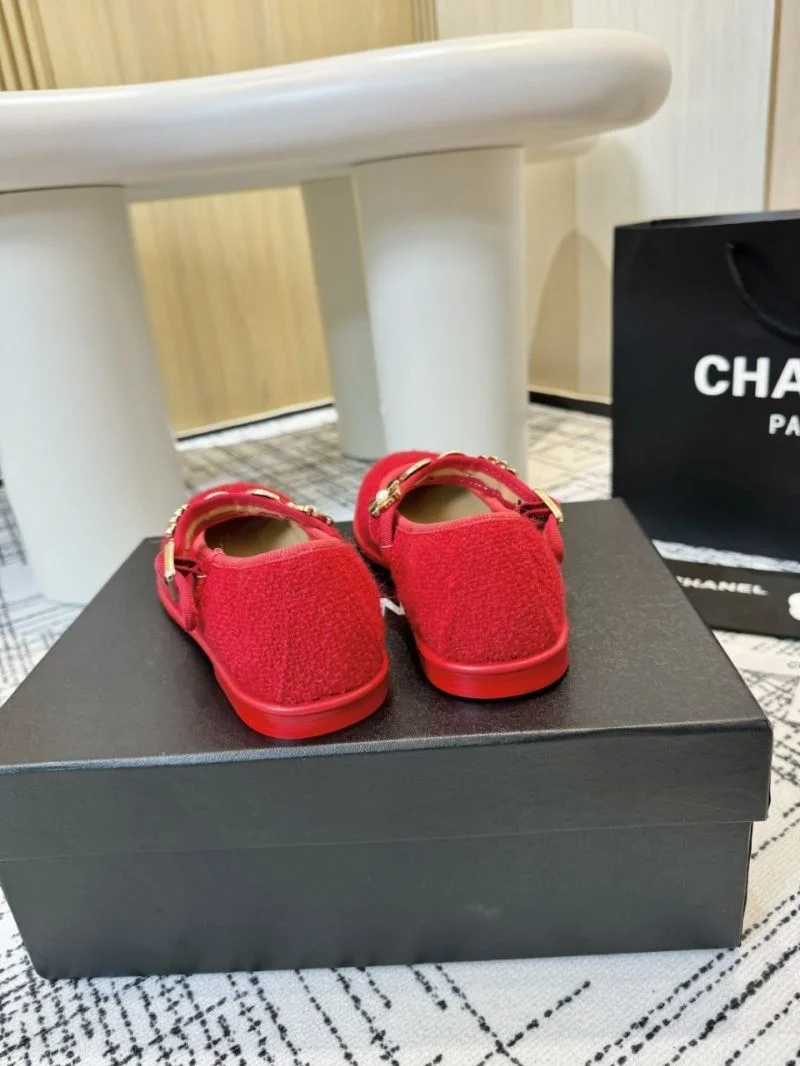 Soft Chanel Flat Shoes 18247