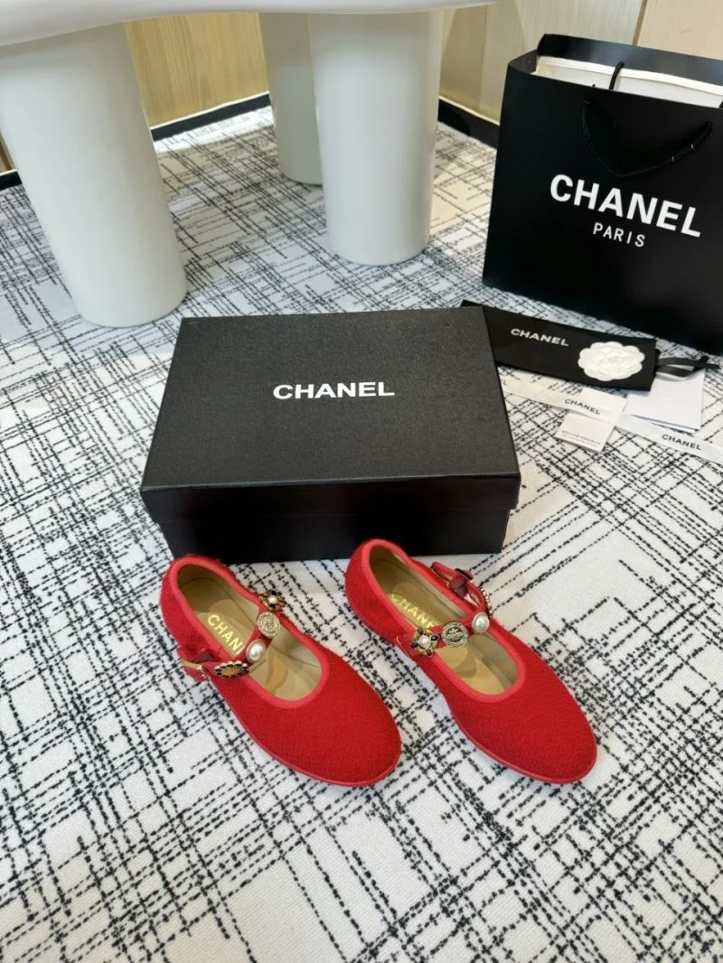 Soft Chanel Flat Shoes 18247