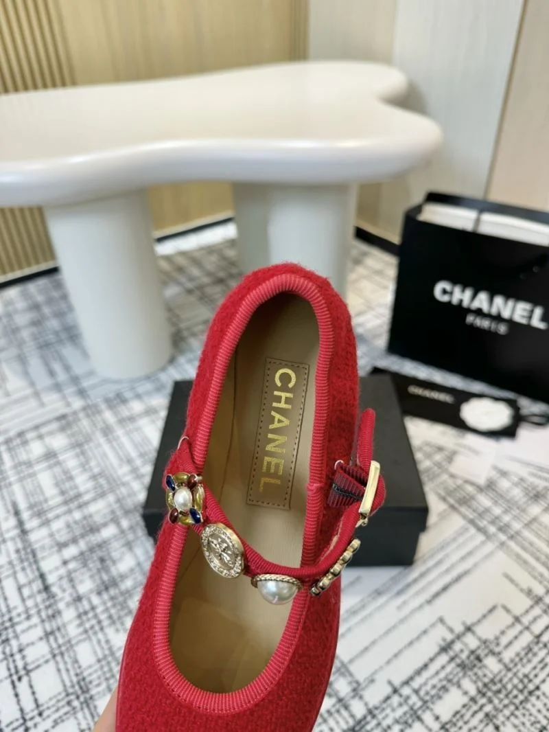 Soft Chanel Flat Shoes 18247