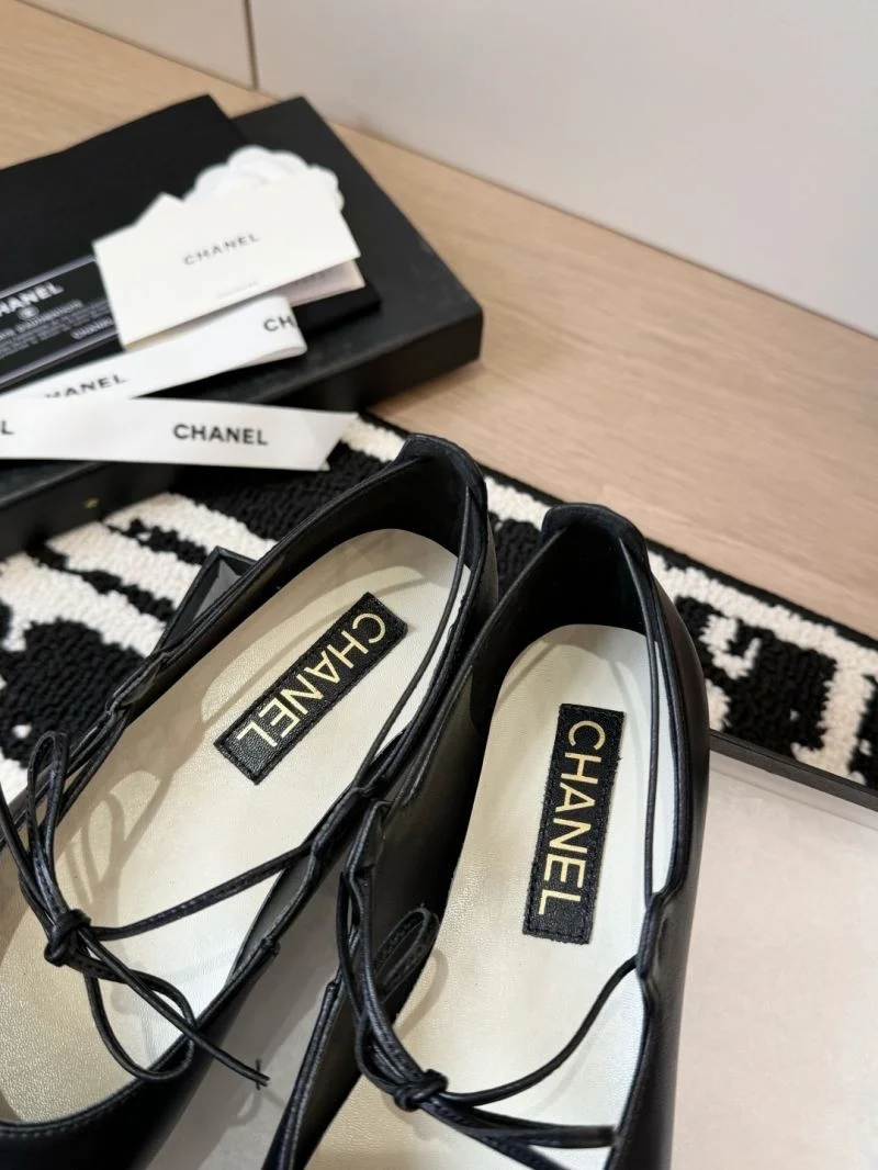 Classic Chanel Flat Shoes 18232