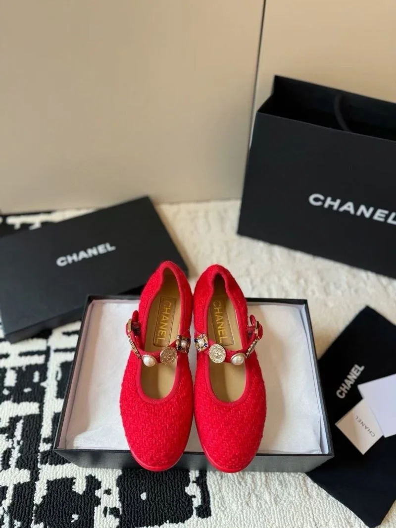 Chanel Flat Shoes Comfortable 18229