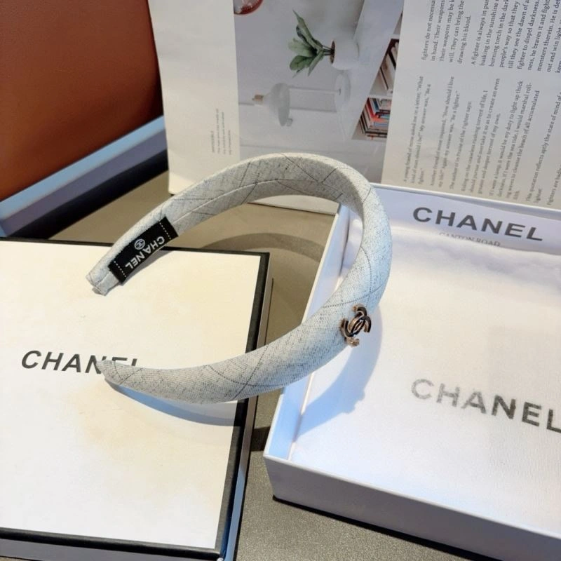 Bold Chanel Hair Hoop 263677