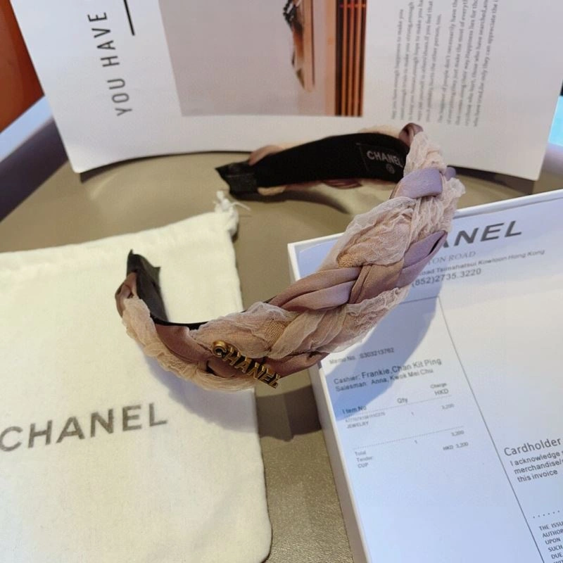 Bright Chanel Hair Hoop 264697