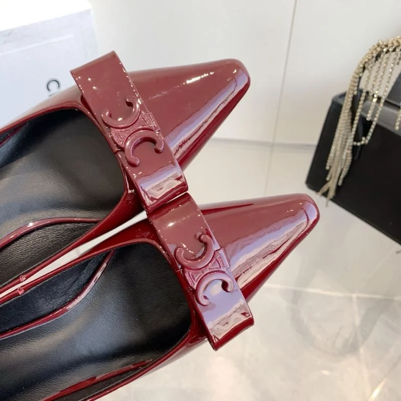SmoothTexture Chanel Heeled Shoes 20328