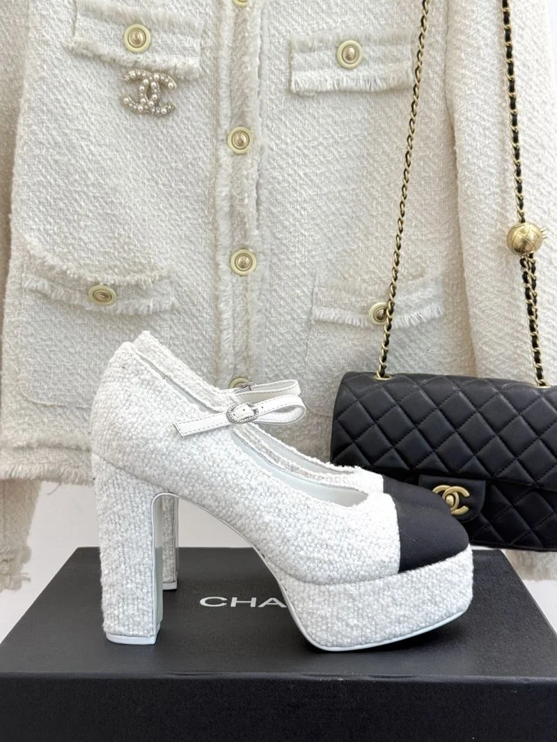 Chanel Heeled Shoes WrinkleFree 19304