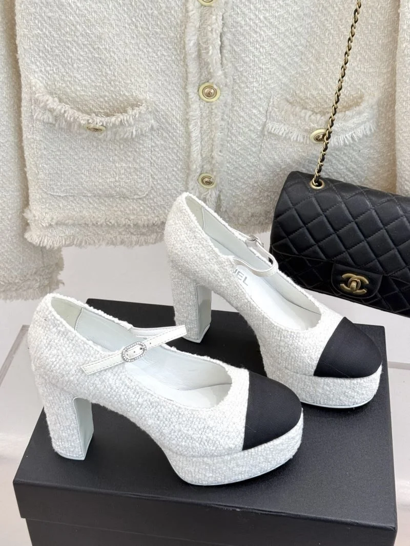 Chanel Heeled Shoes WrinkleFree 19304