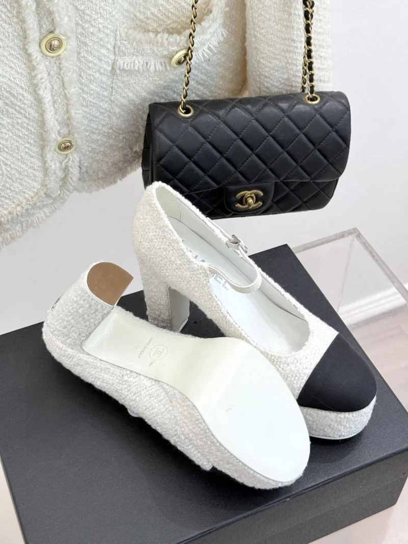 Chanel Heeled Shoes WrinkleFree 19304