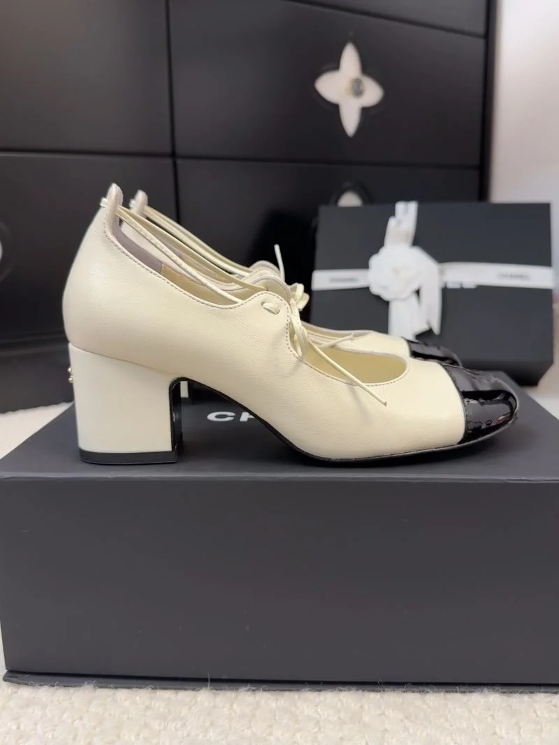 SunProtective Chanel Heeled Shoes 19290