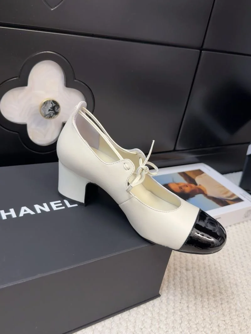 SunProtective Chanel Heeled Shoes 19290