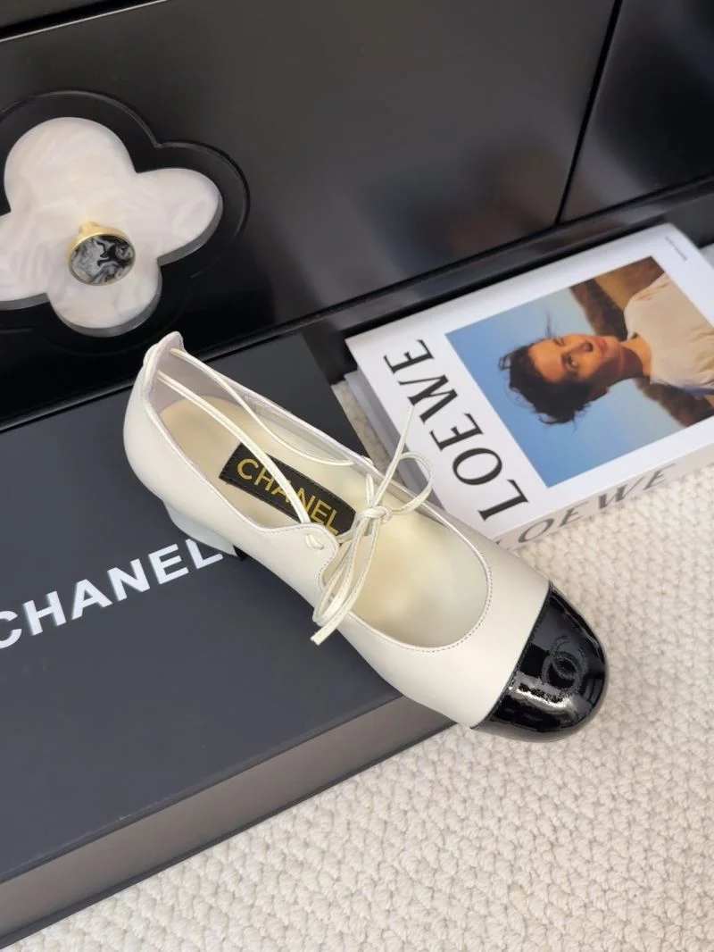 SunProtective Chanel Heeled Shoes 19290
