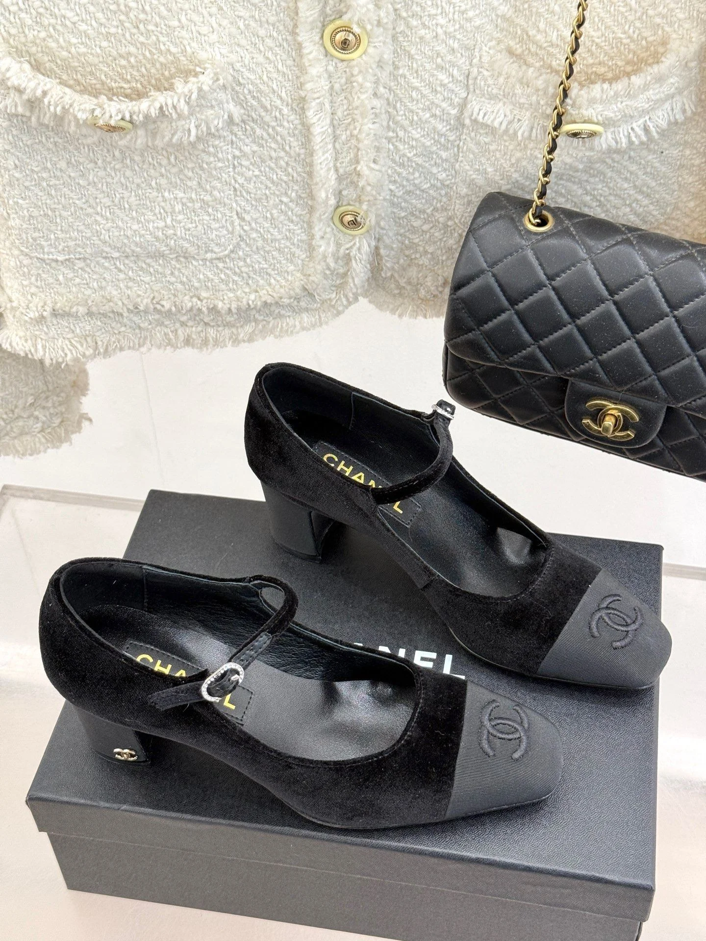 Chanel Heeled Shoes Comfortable 18192