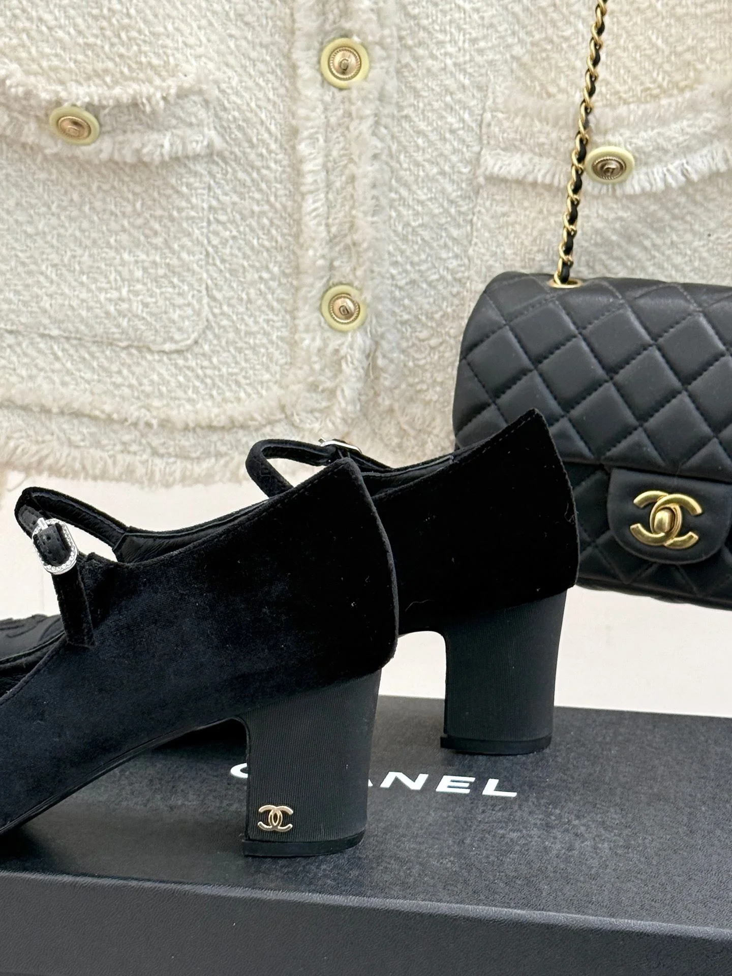 Chanel Heeled Shoes Comfortable 18192