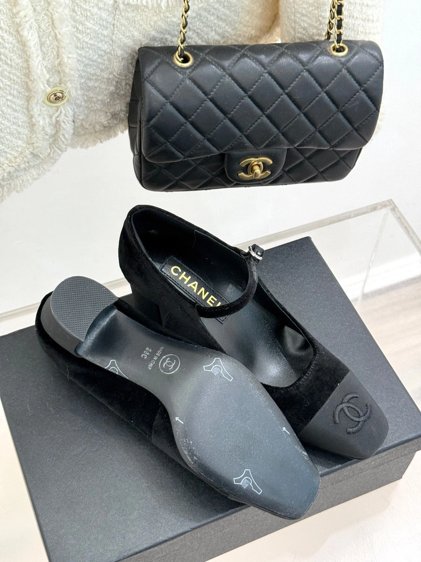Chanel Heeled Shoes Comfortable 18192