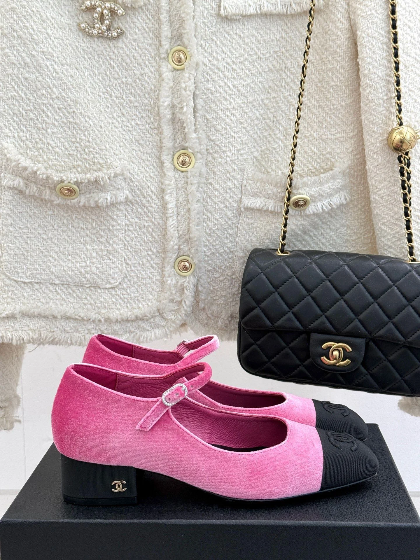 Thermal Chanel Heeled Shoes 18184