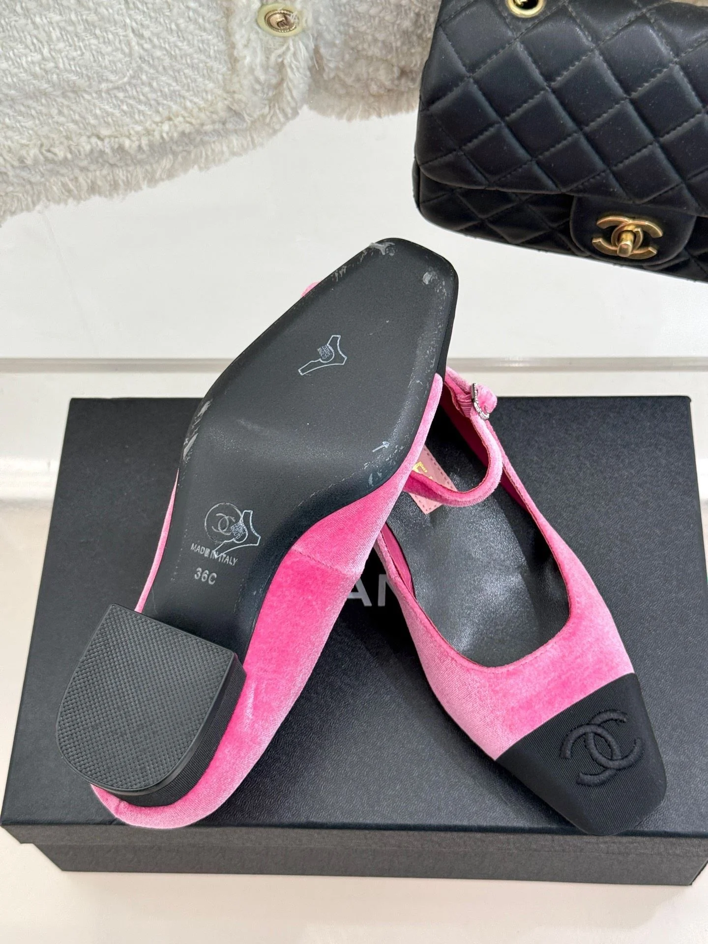 Thermal Chanel Heeled Shoes 18184