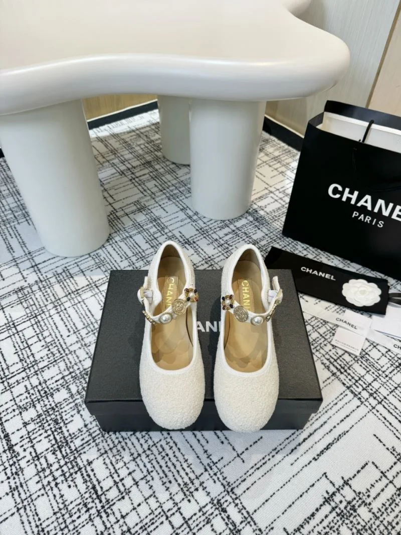 Breathable Chanel Heeled Shoes 18164