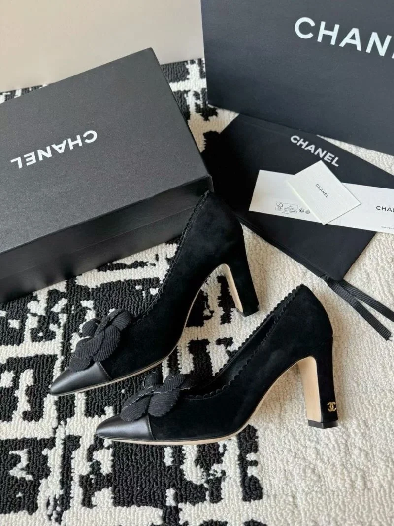 Chanel Heeled Shoes OdorResistant 18169