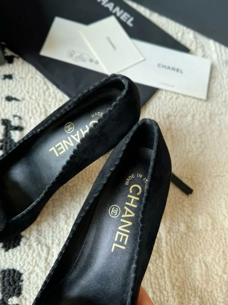 Chanel Heeled Shoes OdorResistant 18169