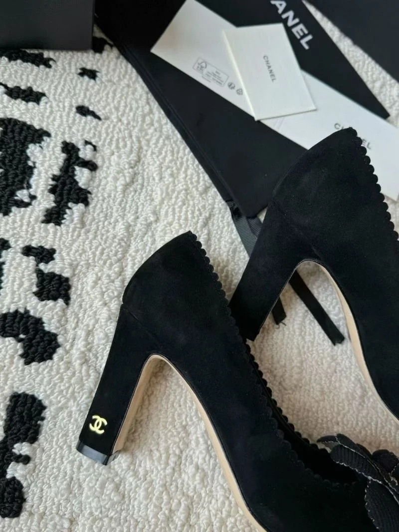 Chanel Heeled Shoes OdorResistant 18169