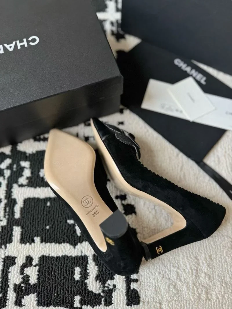 Chanel Heeled Shoes OdorResistant 18169