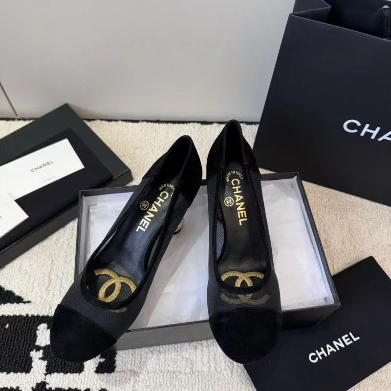 MoistureWicking Chanel Heeled Shoes 18149