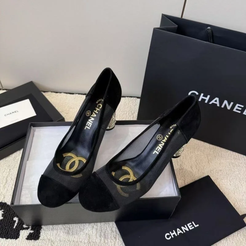 MoistureWicking Chanel Heeled Shoes 18149