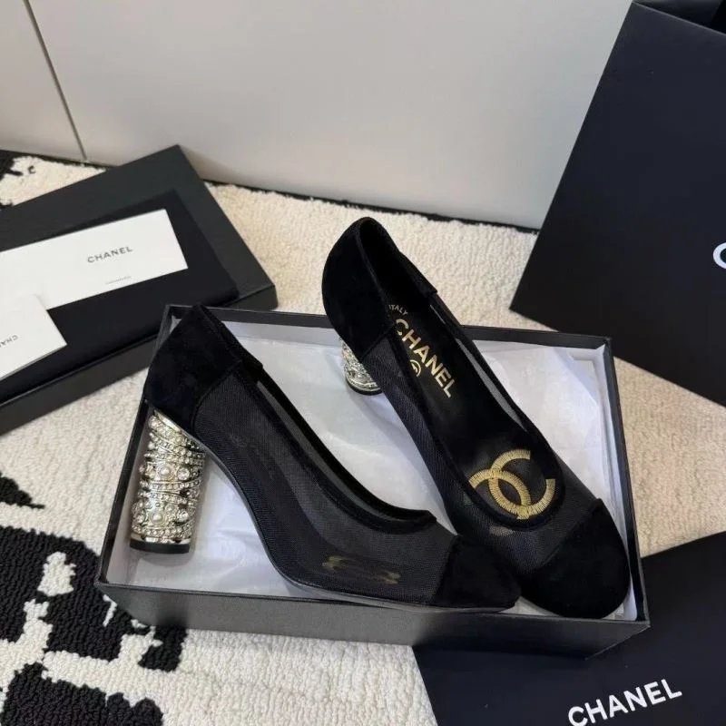 MoistureWicking Chanel Heeled Shoes 18149