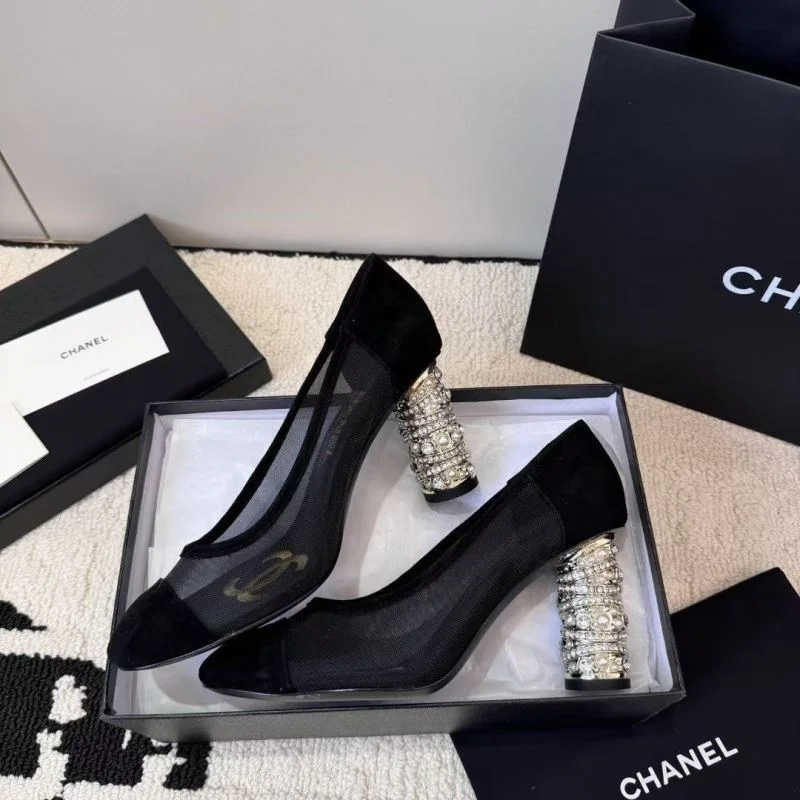 MoistureWicking Chanel Heeled Shoes 18149