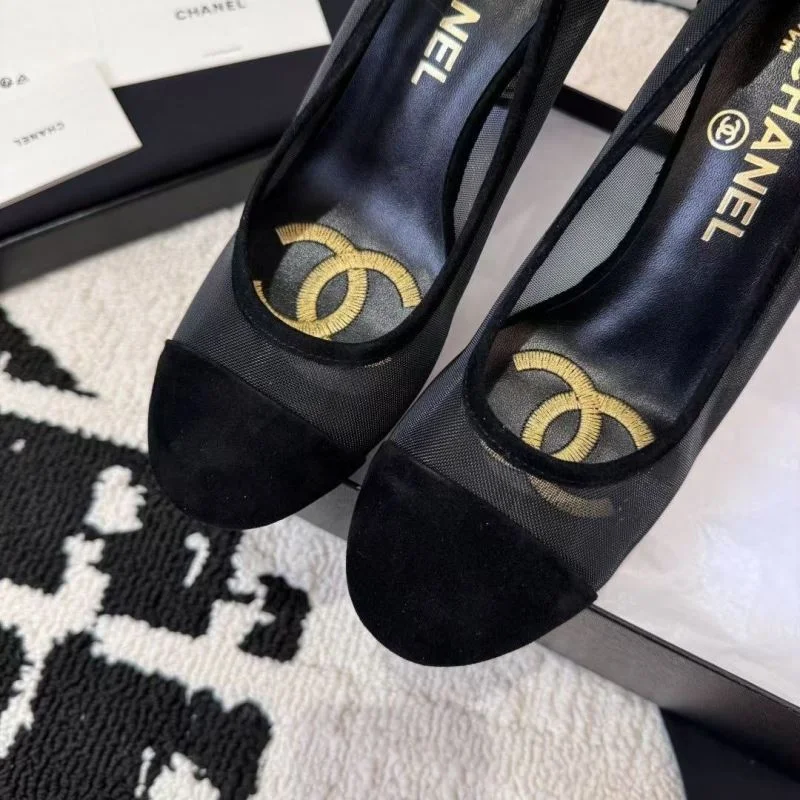 MoistureWicking Chanel Heeled Shoes 18149