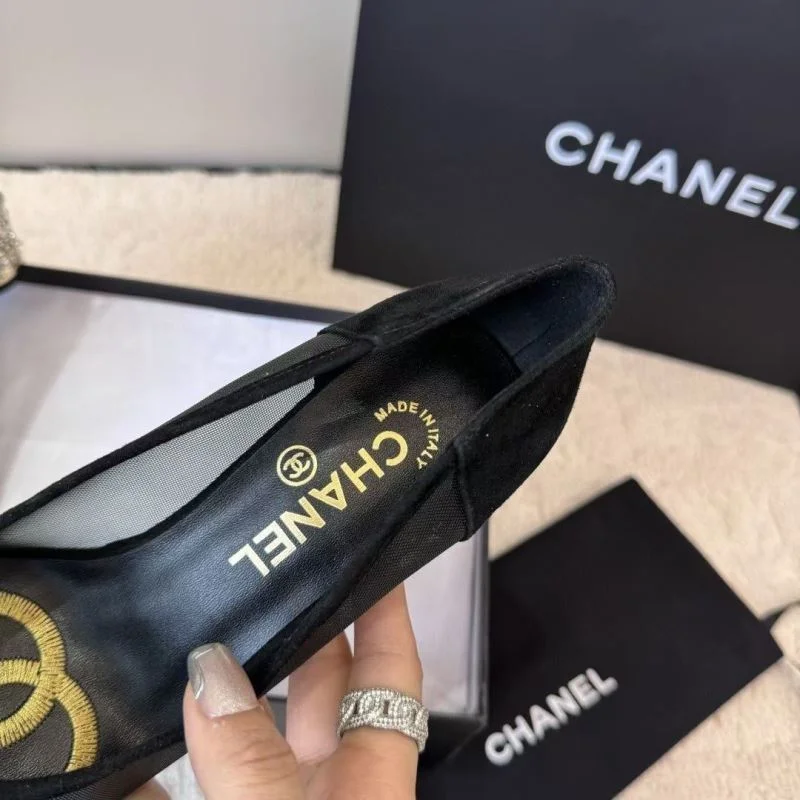 MoistureWicking Chanel Heeled Shoes 18149