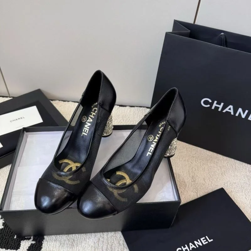 Chanel Heeled Shoes ZipUp 18146