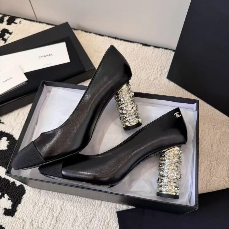 Comfortable Chanel Heeled Shoes 18145