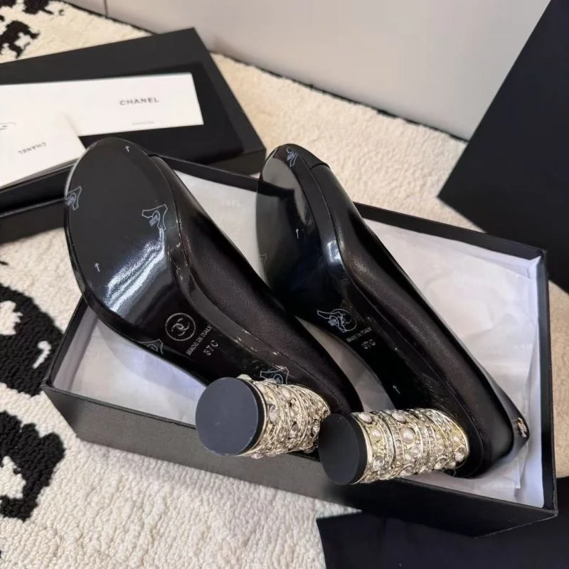 Comfortable Chanel Heeled Shoes 18145
