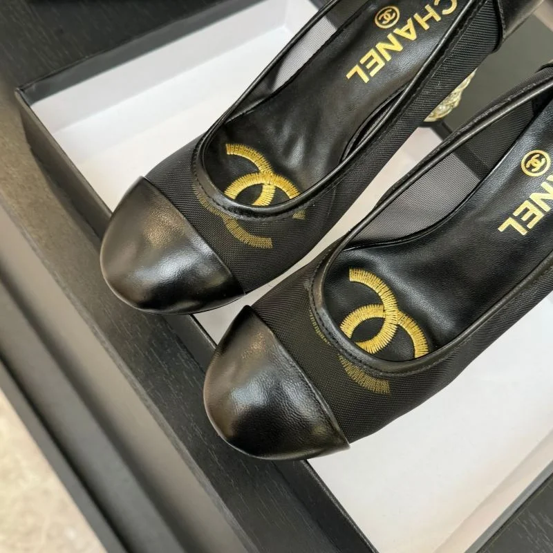 Trendy Chanel Heeled Shoes 18141