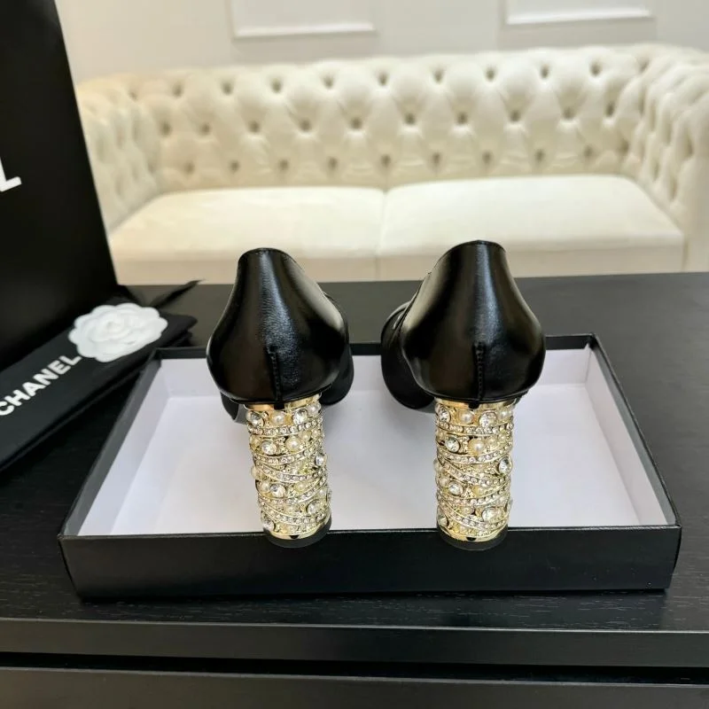 Trendy Chanel Heeled Shoes 18141