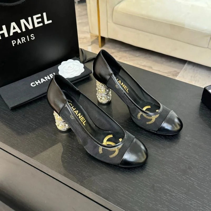 Trendy Chanel Heeled Shoes 18141