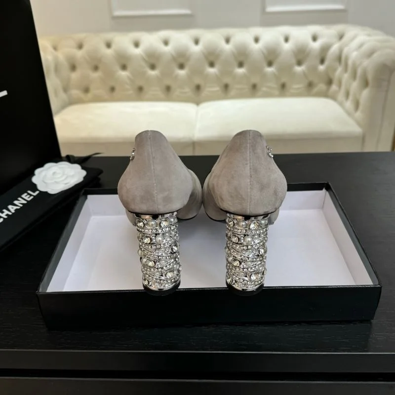 Trendy Chanel Heeled Shoes 18153