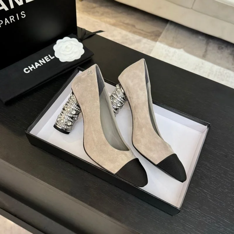 Trendy Chanel Heeled Shoes 18153
