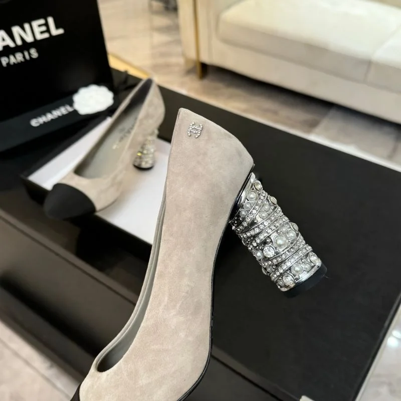 Trendy Chanel Heeled Shoes 18153