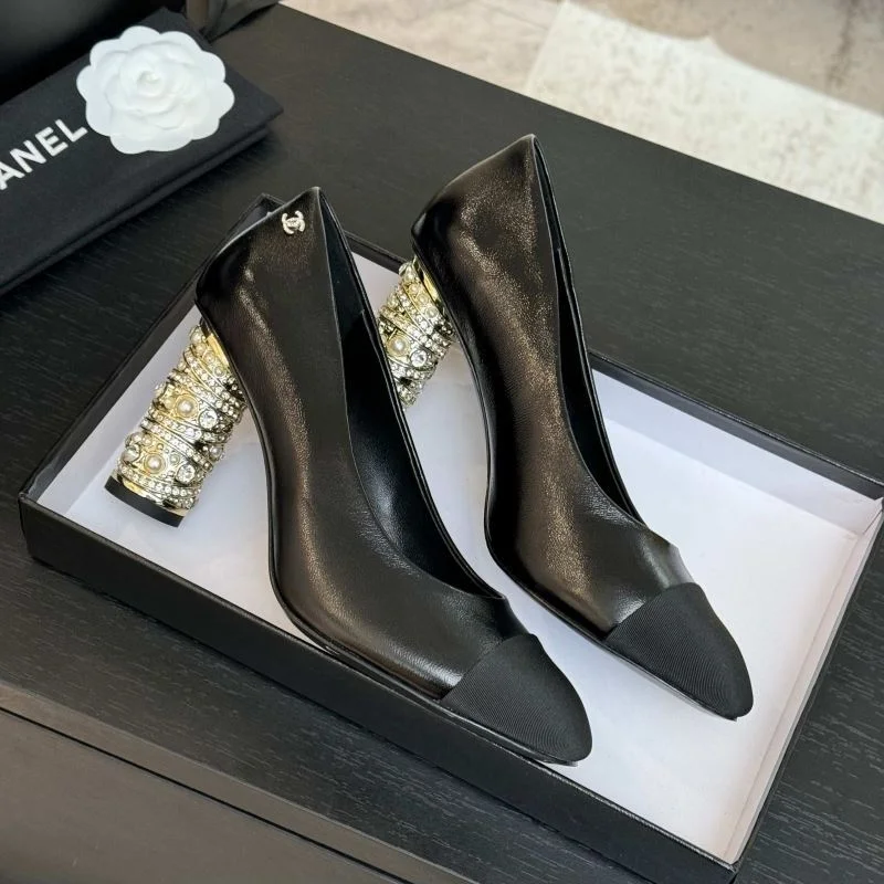 Chanel Heeled Shoes WrinkleFree 18205