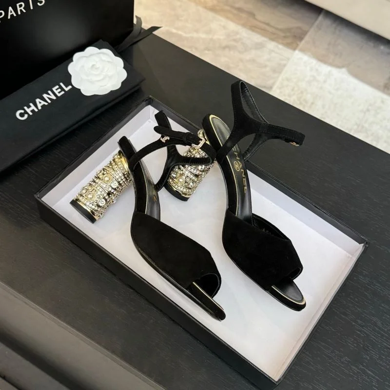 ZipUp Chanel Heeled Shoes 18130