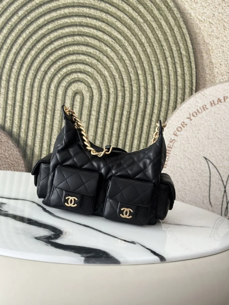 Chanel Hobo Bags Compact 53125