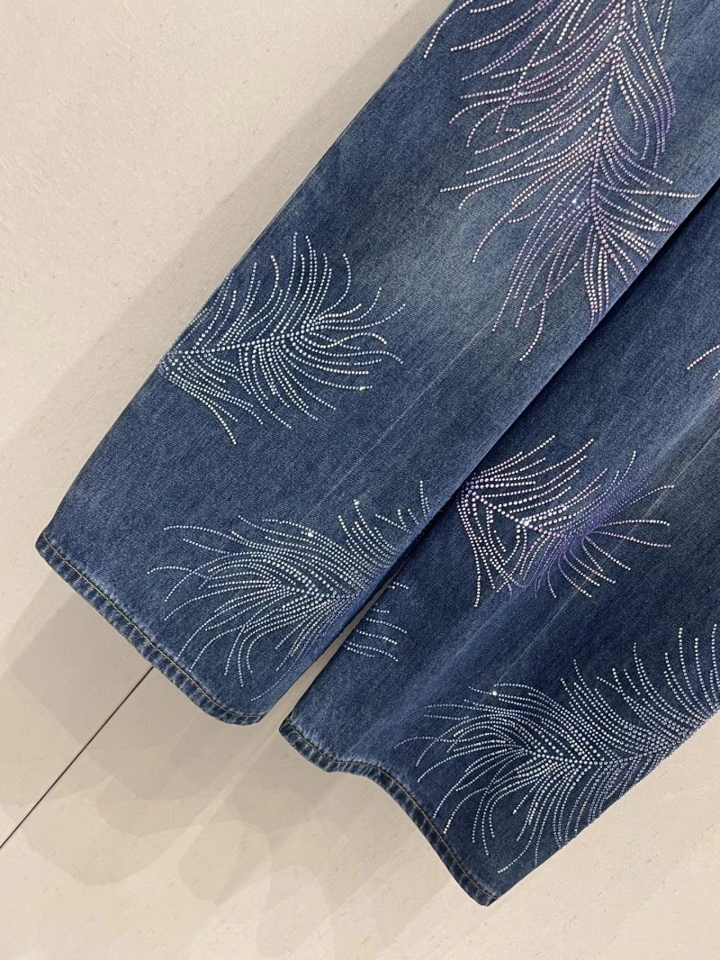Unisex Chanel Jeans 108229