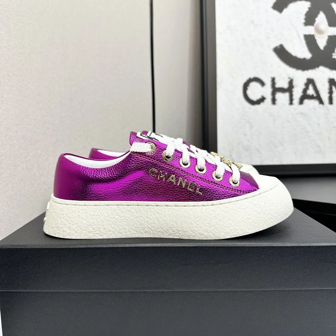 Chanel Low Shoes Attractive 18462