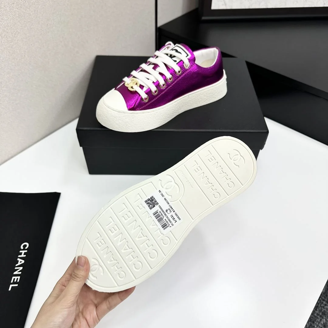 Chanel Low Shoes Attractive 18462