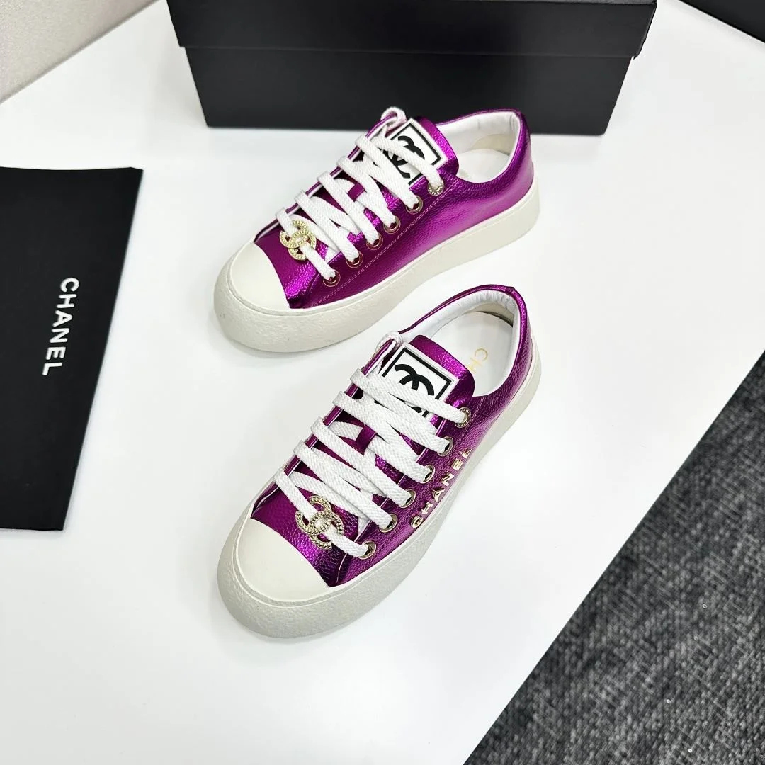 Chanel Low Shoes Attractive 18462