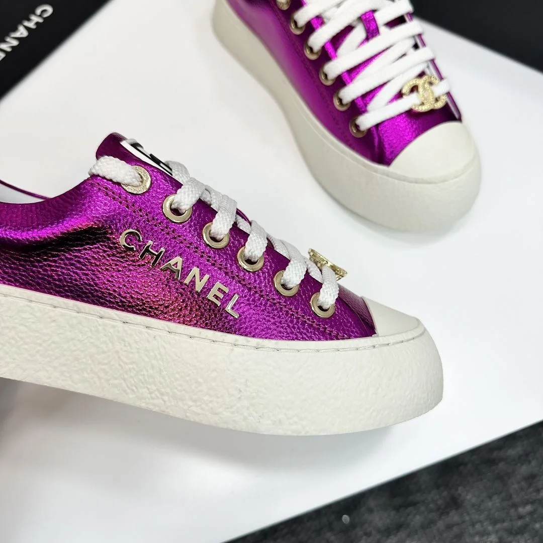 Chanel Low Shoes Attractive 18462
