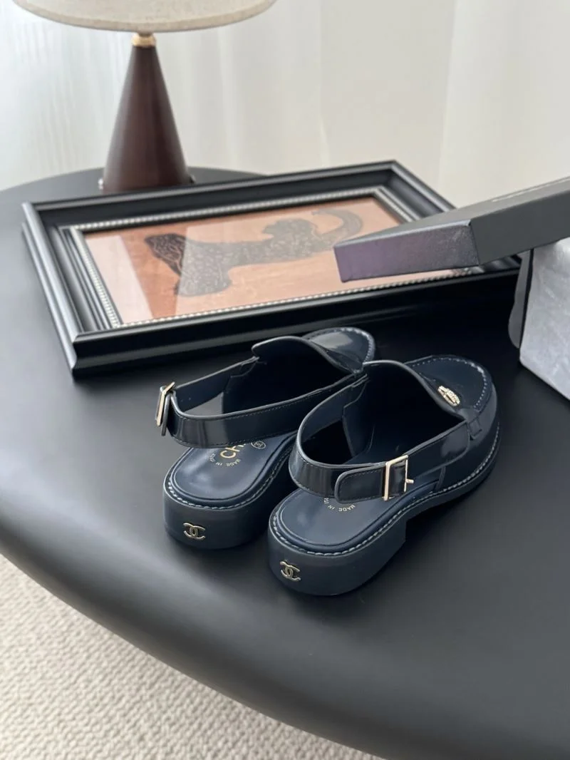 Chanel Low Shoes SmoothTexture 19256