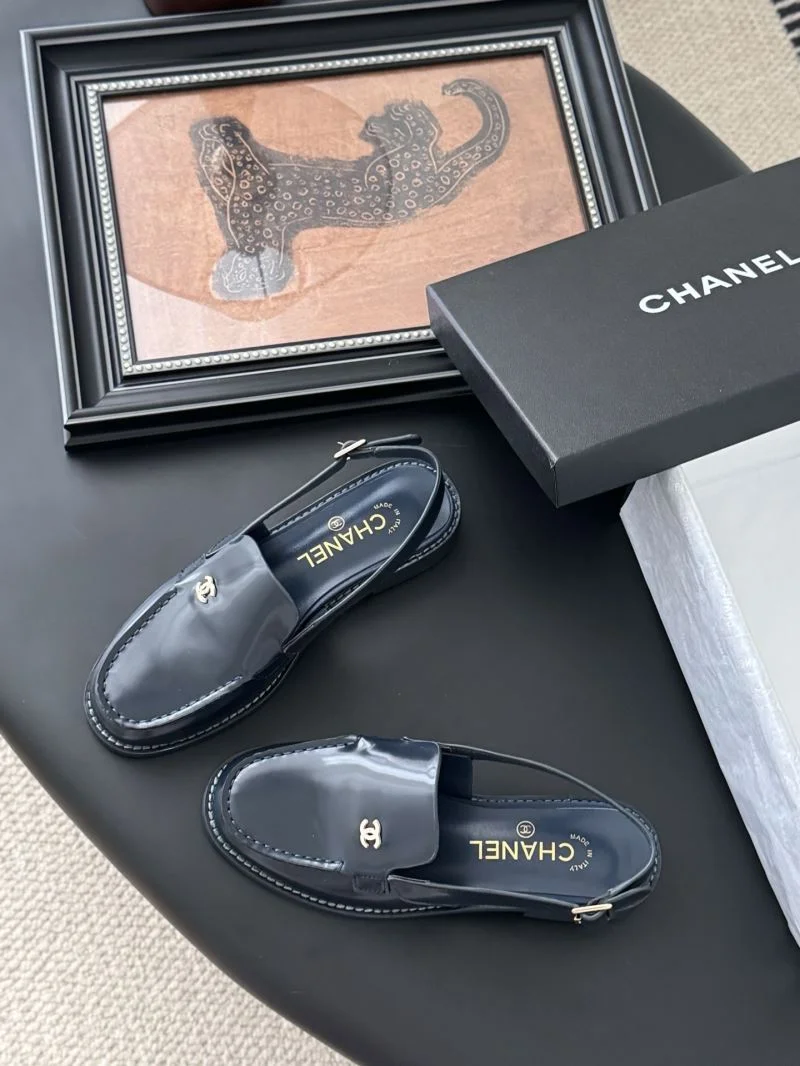 Chanel Low Shoes SmoothTexture 19256