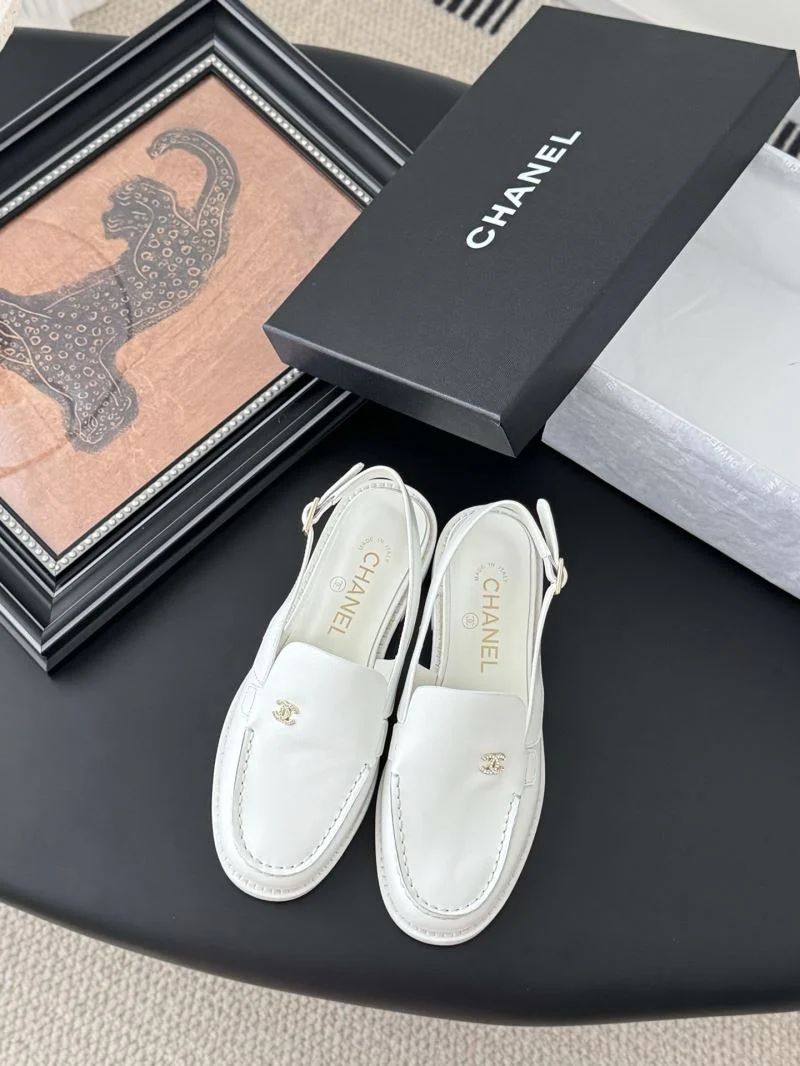 Chanel Low Shoes SmoothTexture 19338